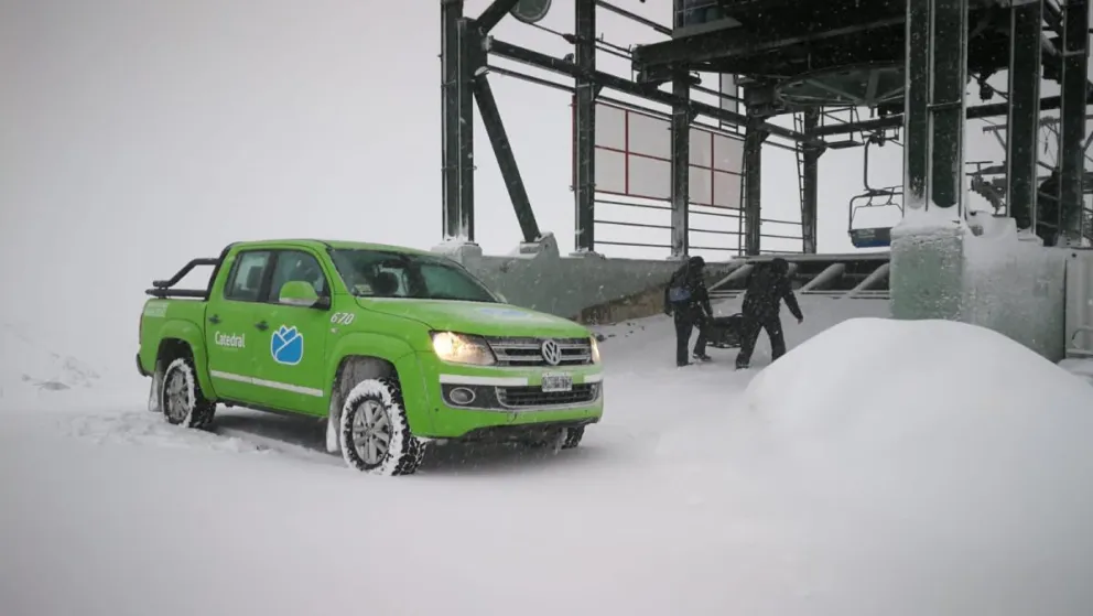 "Se viene una semana de nevadas", anuncian desde Catedral
