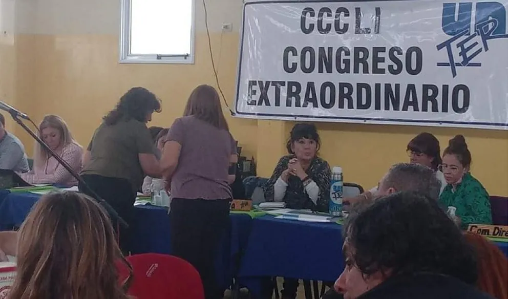 UnTER rechazó la propuesta del Gobierno y define la modalidad del próximo paro