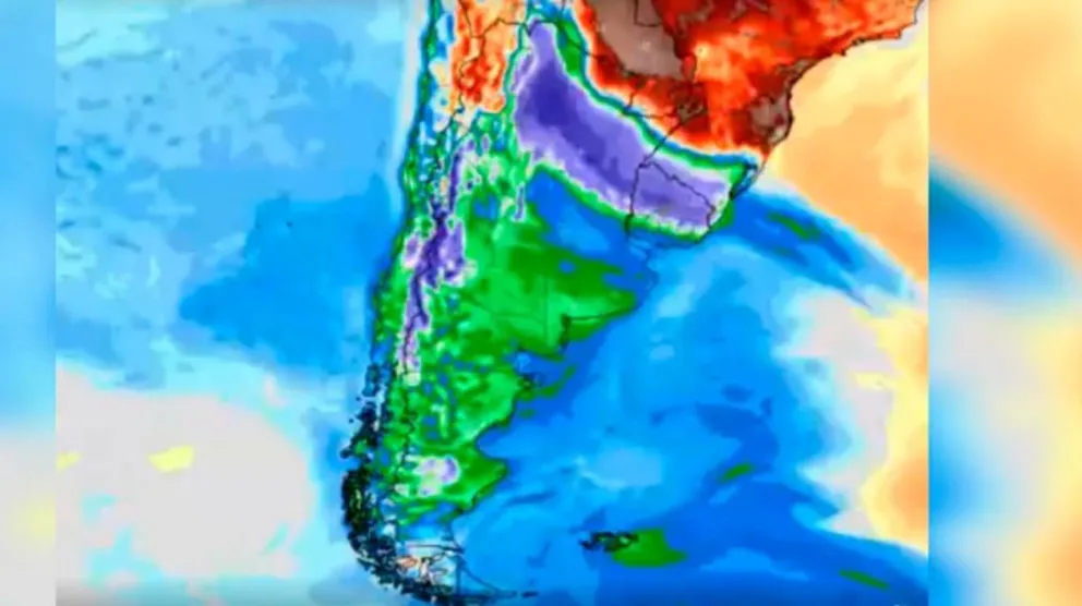 Ola de calor, tormentas y nieve: el fenómeno meteorológico que llega al país