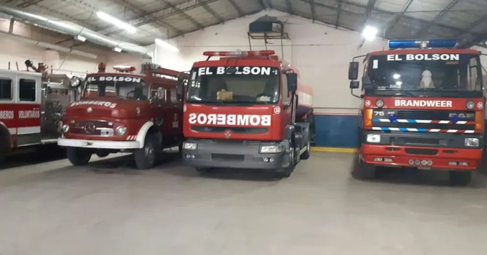 Tarde movida para los bomberos de El Bolsón
