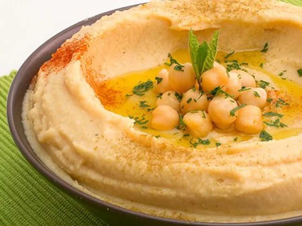 Un increíble dip: hummus de garbanzos