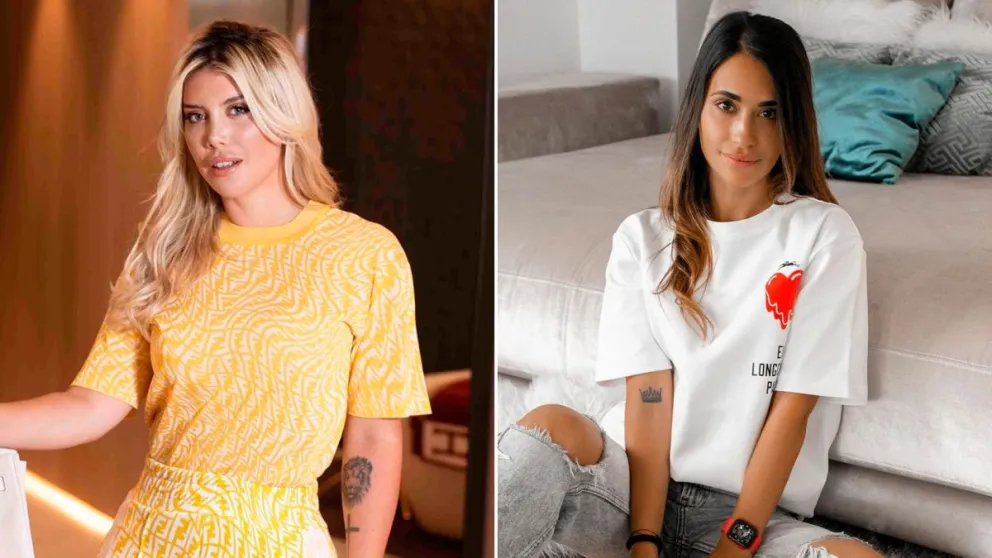 Los comentarios de Wanda Nara y Antonela Roccuzzo apoyando a la ex de Rodrigo de Paul 