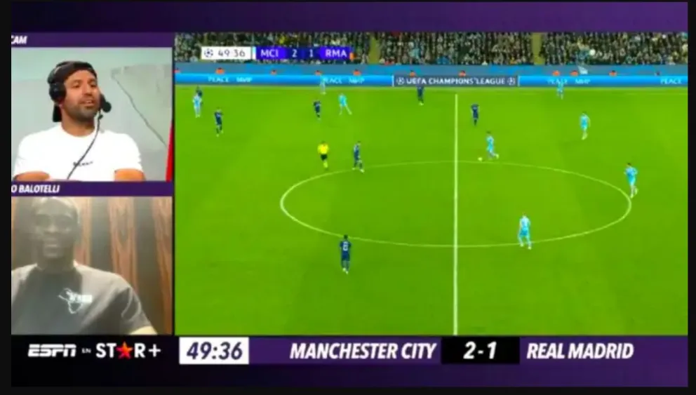 Balotelli le confesó al Kun Agüero su deseo de jugar en un grande de Argentina