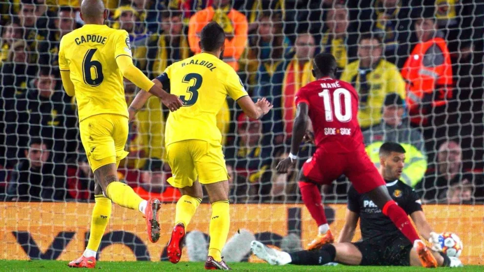 Liverpool mostró su poderío ante el Villarreal de los argentinos