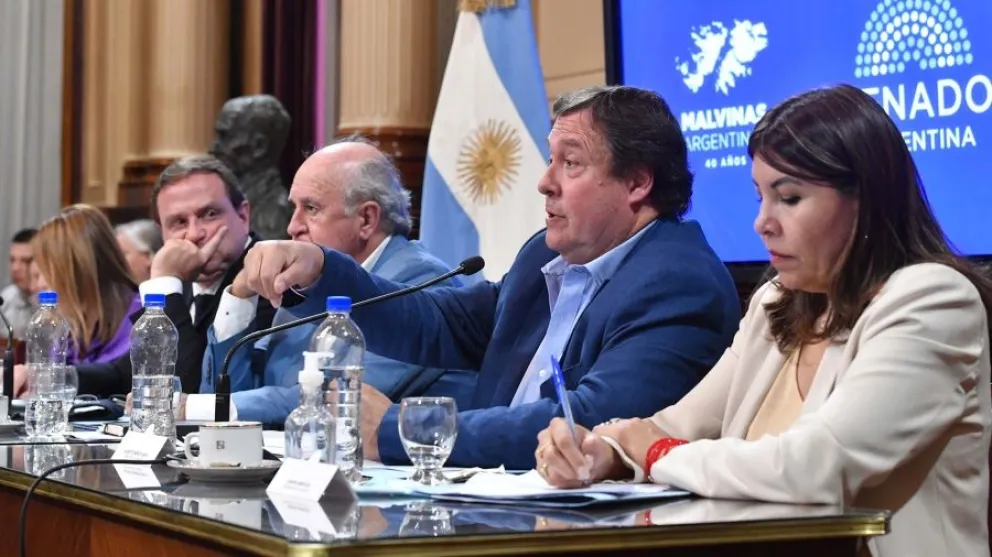 Con presencia de Weretilneck, el Senado abrió el debate sobre la reforma de la Corte Suprema