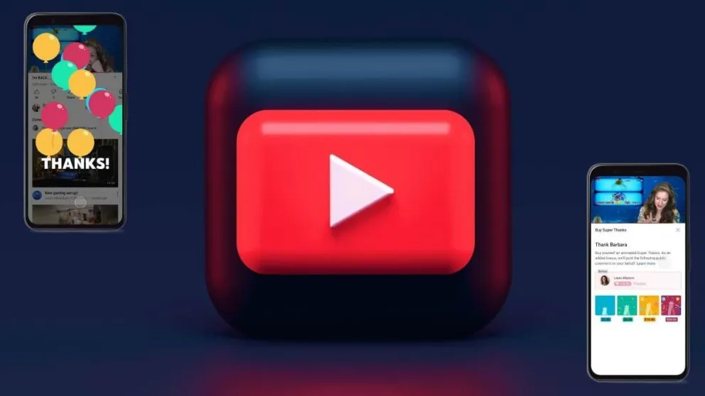 ¿Qué es Super Thanks? la nueva función de YouTube