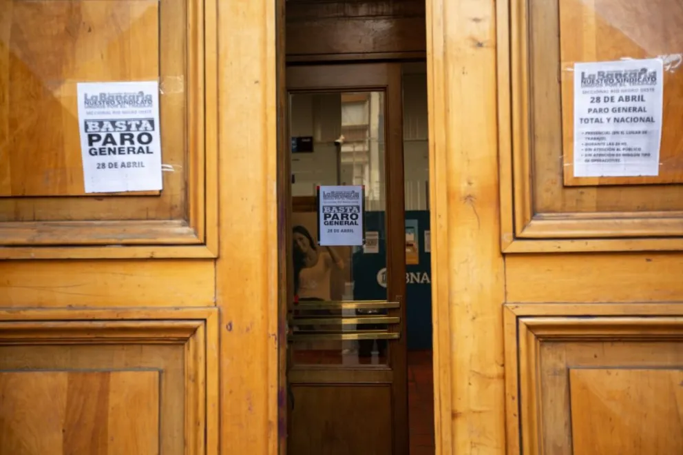 Este jueves no hay bancos en Bariloche