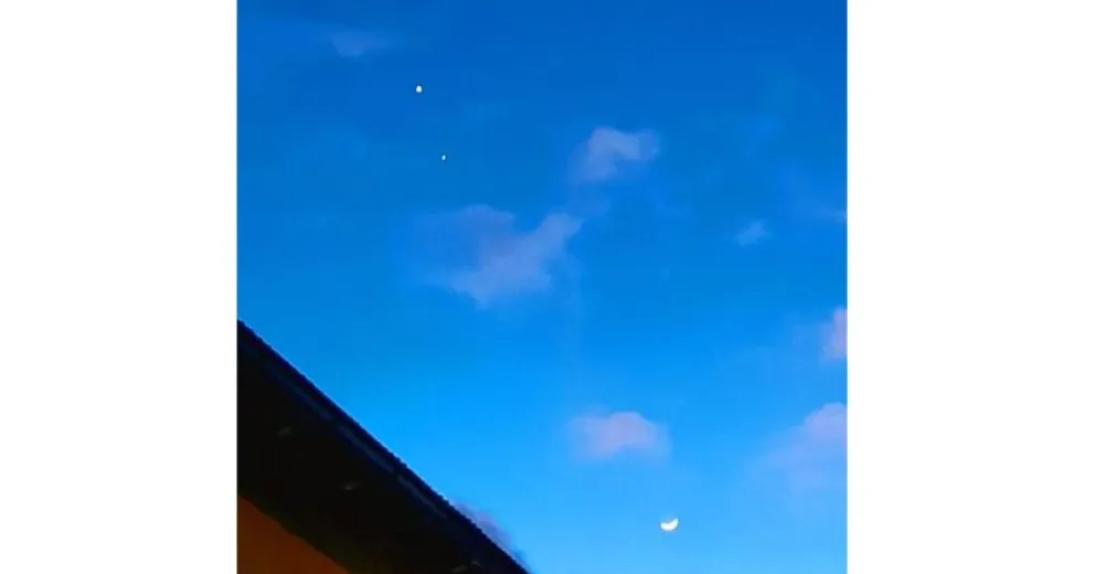 Alineación de planetas se observa a simple vista: “una preciosura”