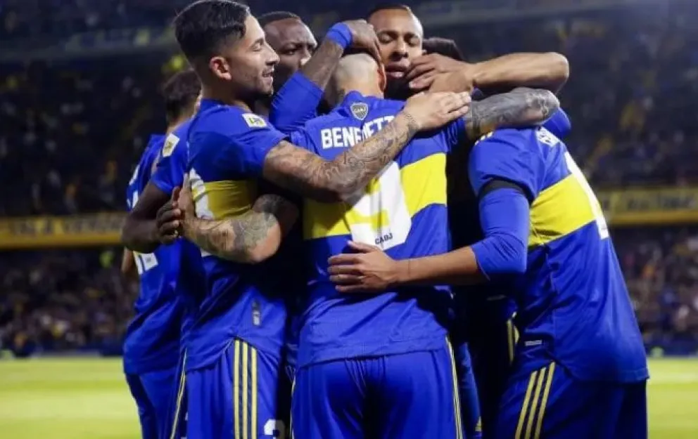 Con dos goles de Benedetto, Boca se clasificó ante Barracas Central y será local en cuartos