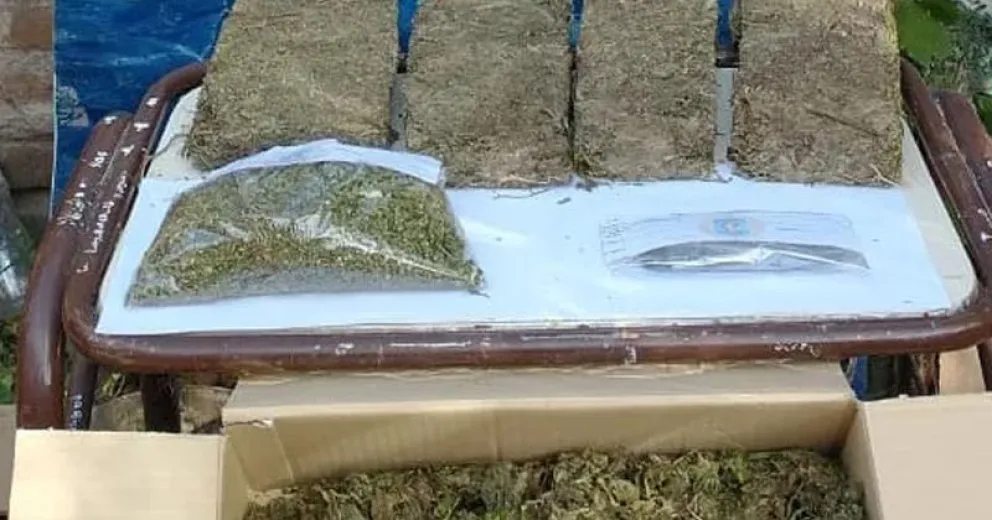 Diez kilos de marihuana para la venta fueron sacados de circulación
