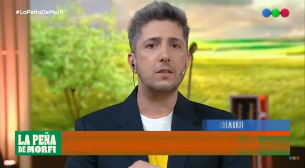 El emotivo debut de Jey Mammon en la conducción de “La Peña de Morfi”