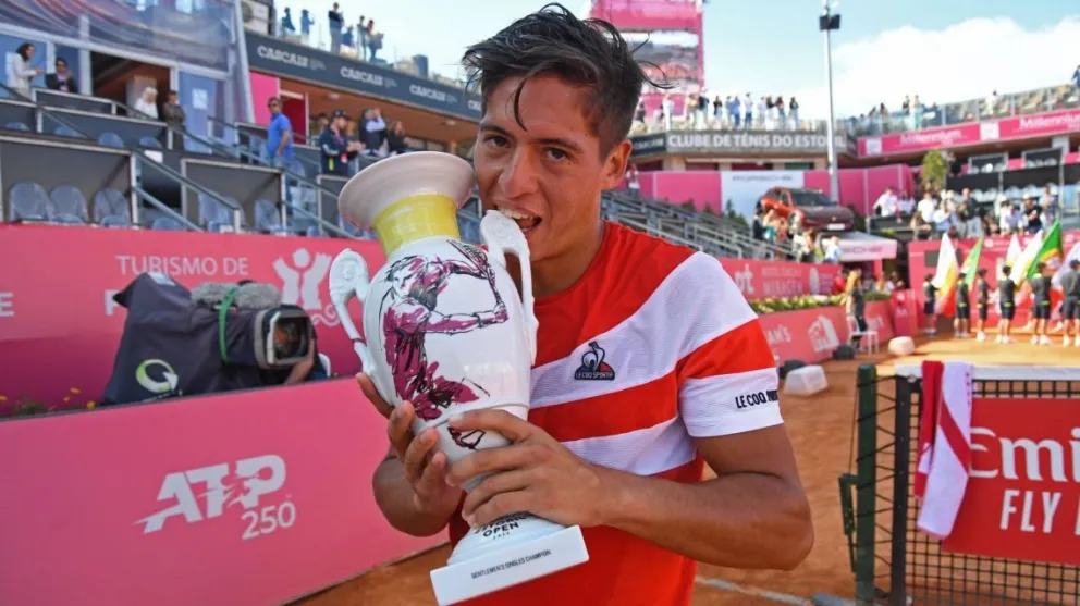 Sebastián Báez, tras ganar su primer ATP: es hijo de ex combatiente de Malvinas y se hospedaba en campings para jugar