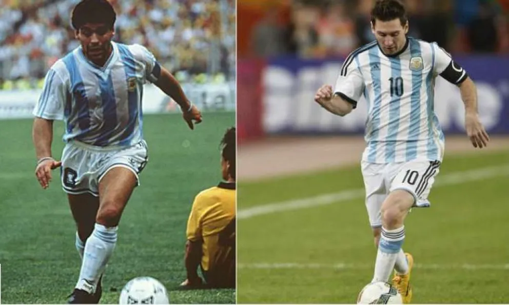 El video que enloqueció a los argentinos: pase de Maradona y definición de Messi