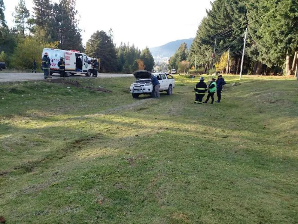 Se registraron dos accidentes sobre Ruta 40 Sur