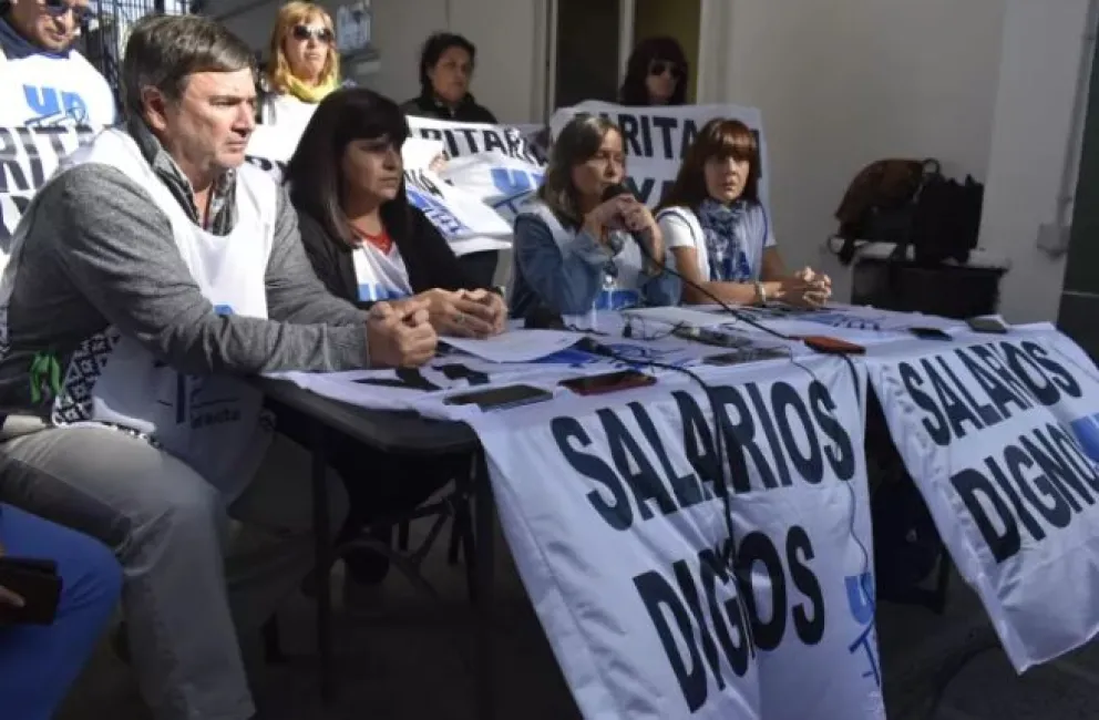 La UNTER exige al gobierno que cumpla con la conciliación obligatoria y termine con los descuentos por días de paro