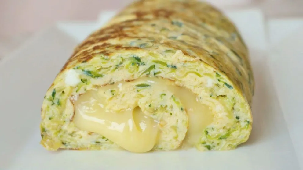 Una versión diferente: cómo hacer un omelette de jamón y queso, ¡al horno! 