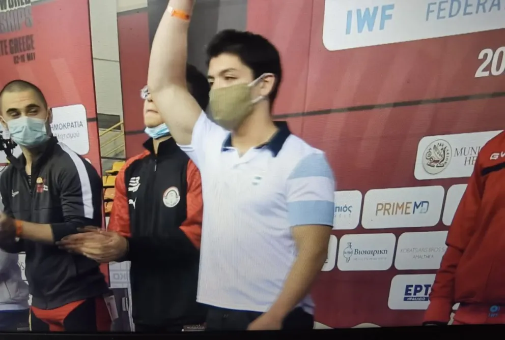 Dante Pizzuti culminó octavo en el mundo
