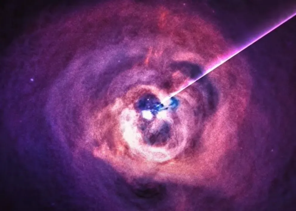 La NASA logró captar el sonido de un agujero negro
