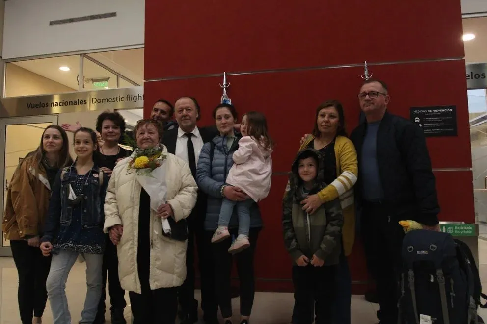 Llegaron los primeros refugiados ucranianos a Argentina